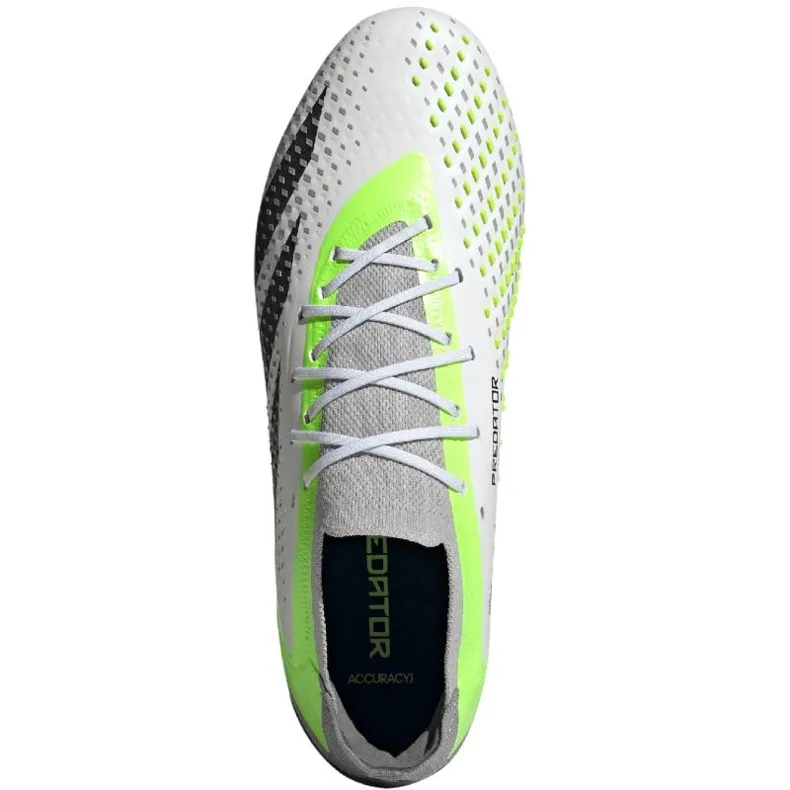 Adidas Predator Accuracy.1 Low Sg IF2292 voetbalschoenen wit