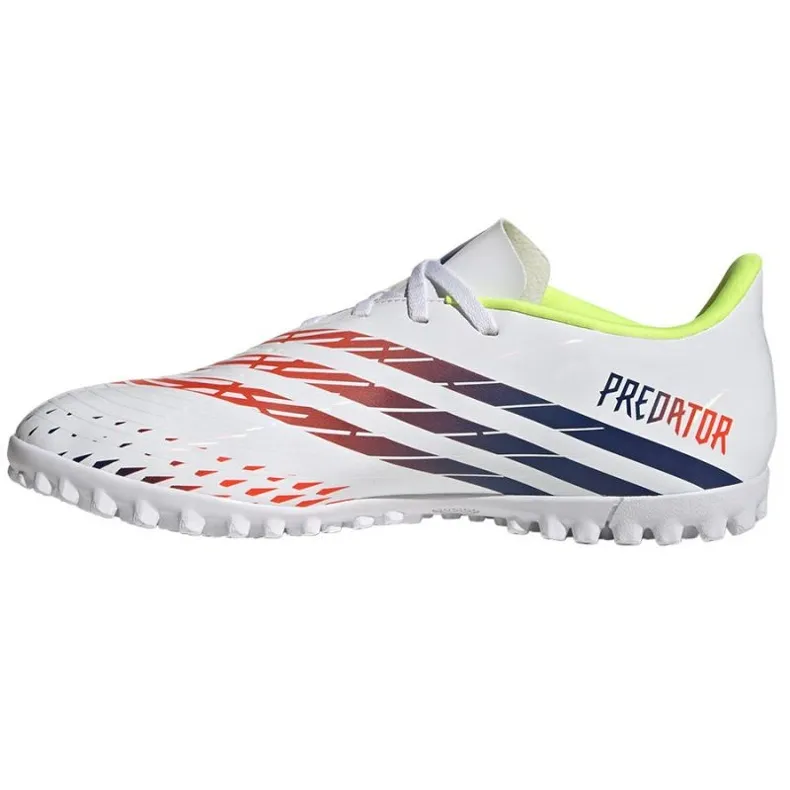Adidas Predator Edge.4 Tf M GV8526 voetbalschoenen wit wit